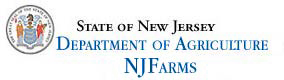 State of New Jersey - Department of Agriculture - NJ Farms header